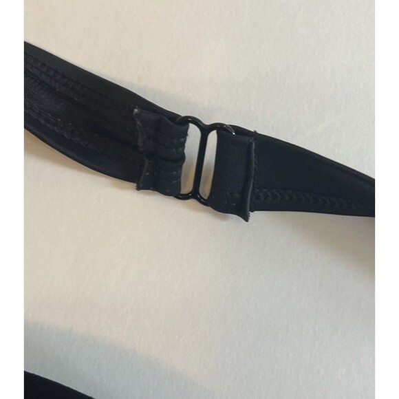 Torrid Swimsuit Women’s Plus Size 5 5R One Piece Black Layered Adjustable Strap - Picture 6 of 16